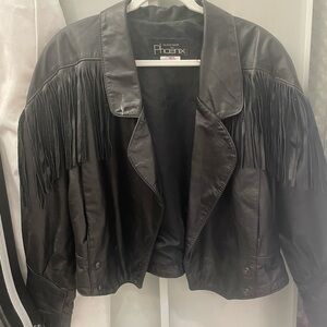 Faux Leather Jacket